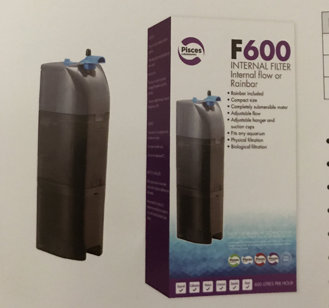 Aquarium internal filter Pisces F600